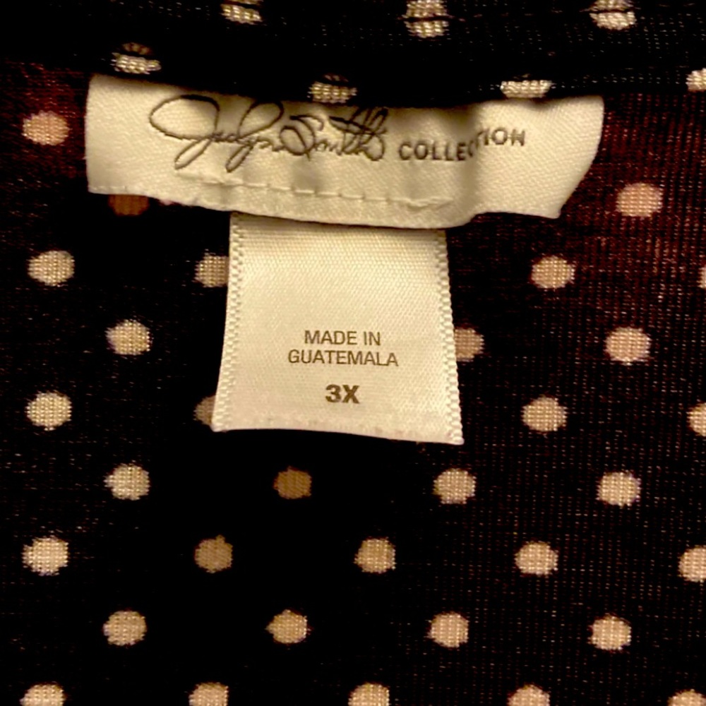 Jaclyn Smith Womens 3X Top
